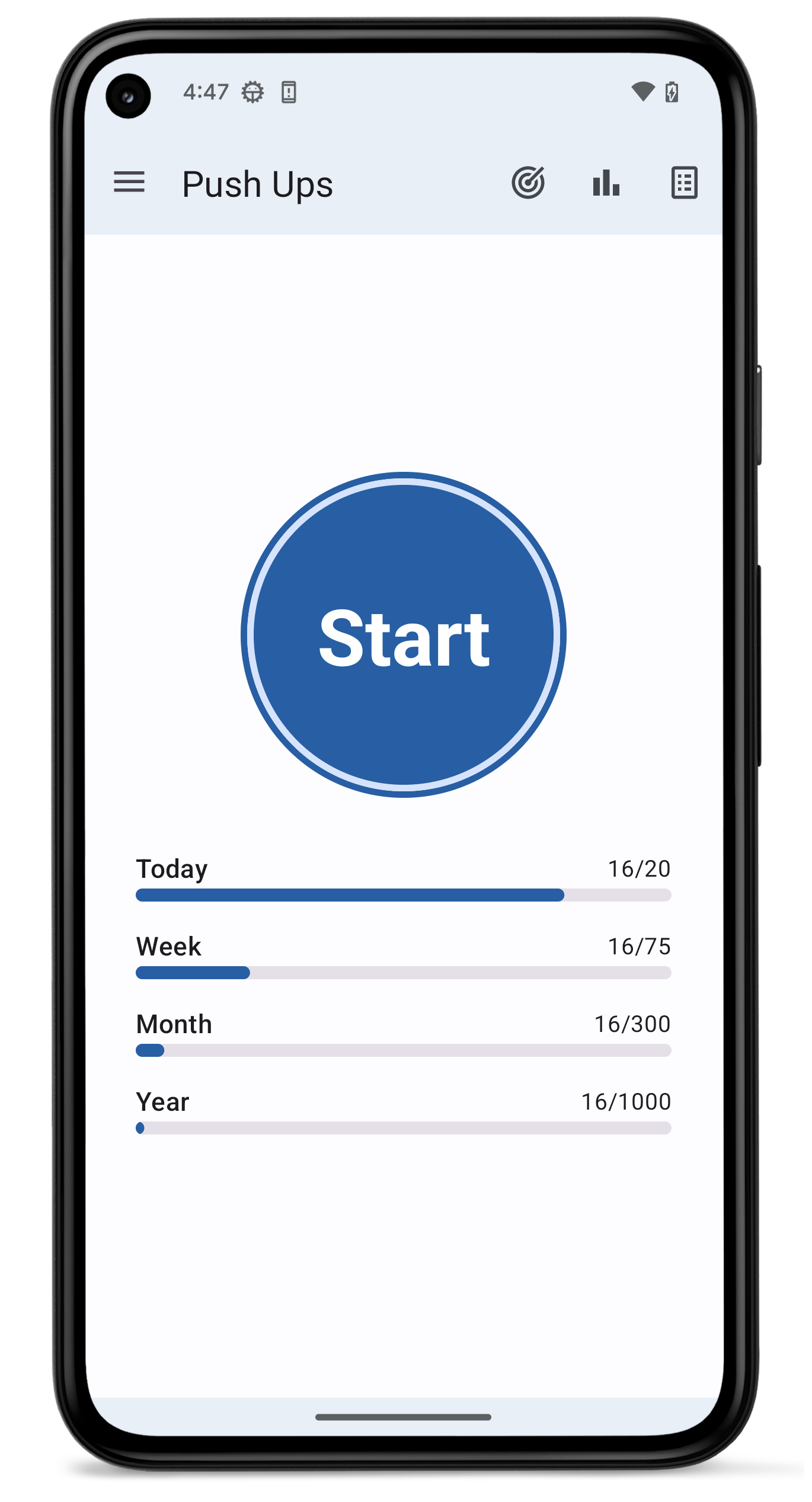 App Main Screen